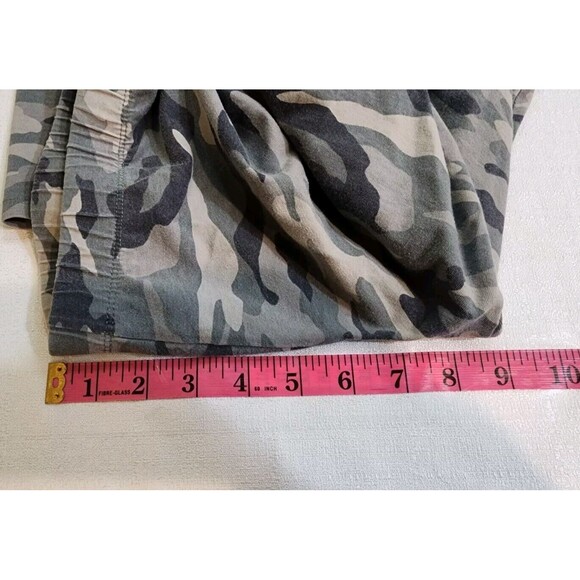 NO BOUNDARIES GIRLS SMALL 3-5 GREEN CAMO LEGGING PANTS COMFY RELAXED STRETCHY - Picture 9 of 10